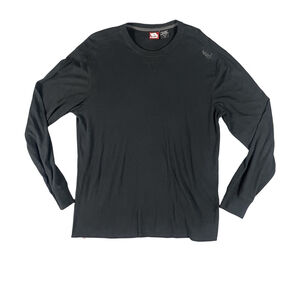 Tony Hawk Signature Long Sleeve Skater Shirt XL Black V-Stitch Y2K Streetwear